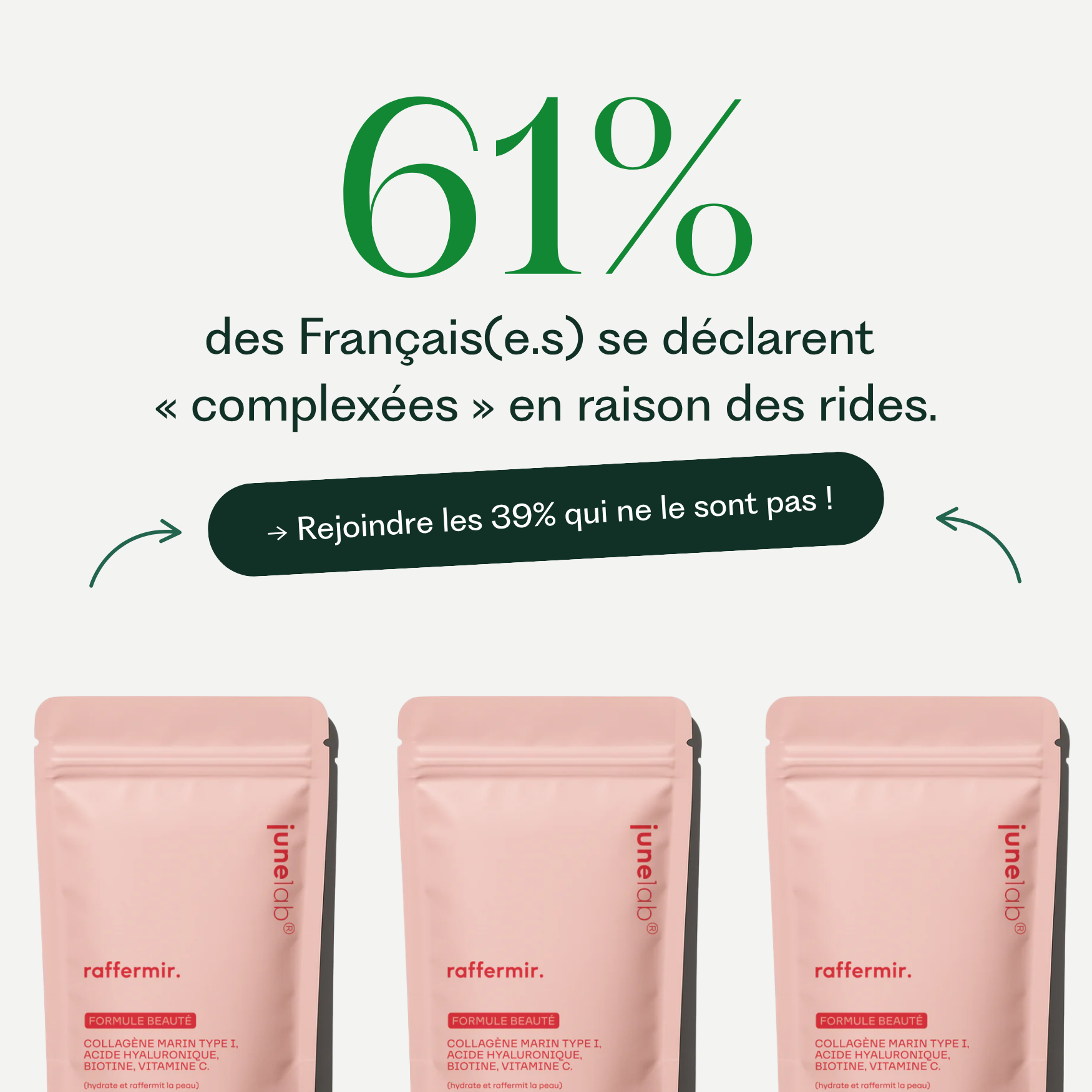 Raffermir - Collagène Marin Formule Anti-âge en Poudre - 200g