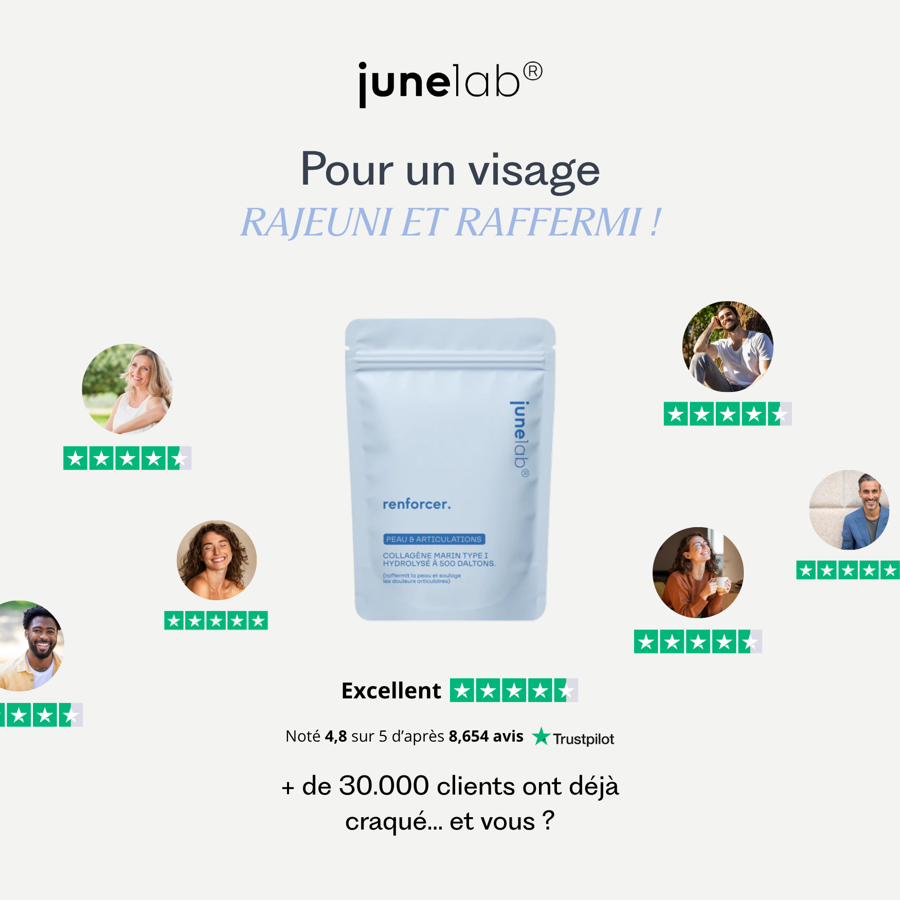 Strengthen - Marine Collagen Powder 500 daltons - 200g