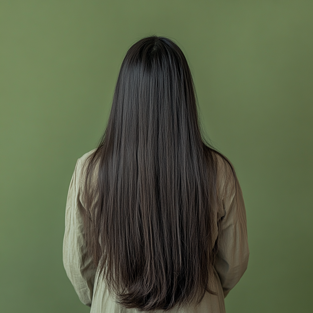 Chute et pousse des cheveux.