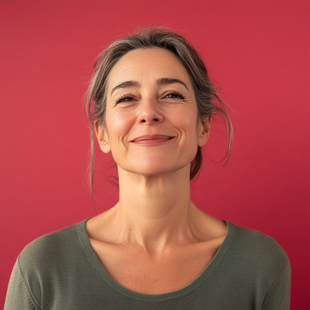 Soins pour les premières rides du visage.