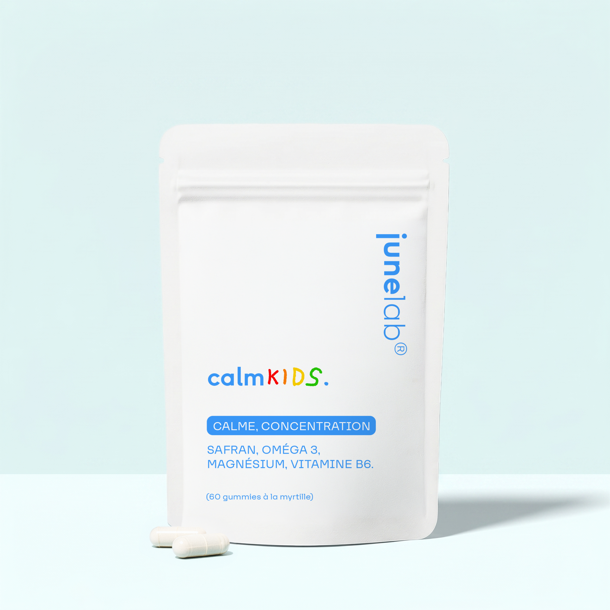 Safran, Oméga 3, Magnésium, Vitamine B6 | CalmKIDS®