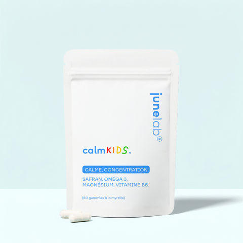 Safran, Oméga 3, Magnésium, Vitamine B6 | CalmKIDS®
