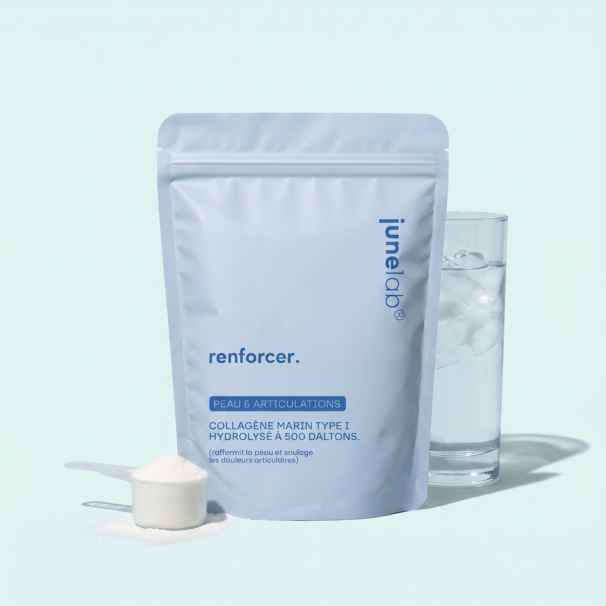 Collagène Marin en Poudre 500 daltons｜Renforcer®