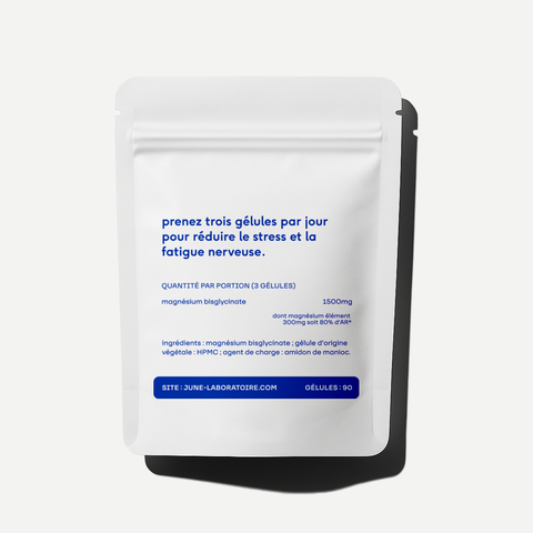 Magnésium bisglycinate - 90 gélules